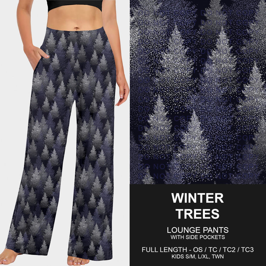 Preorder Custom Styles - Winter Trees - Closes 4 Nov - ETA late Jan 2026 Loungewear