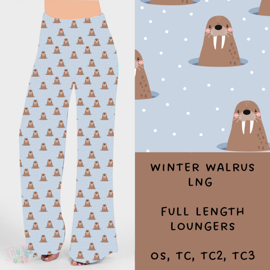 Preorder Custom Styles - Winter Walrus - Closes 15 Nov - ETA early Feb 2025 Leggings