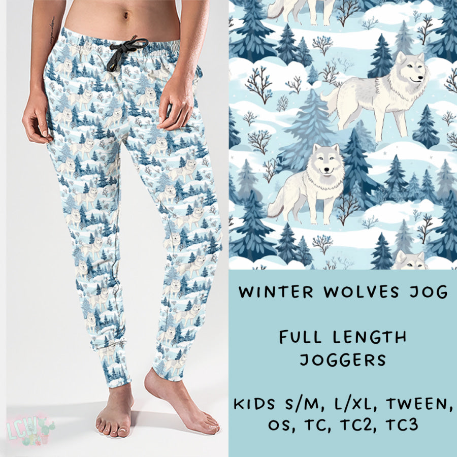 Preorder Custom Styles - Winter Wolves - Closes 15 Nov - ETA early Feb 2025 Leggings