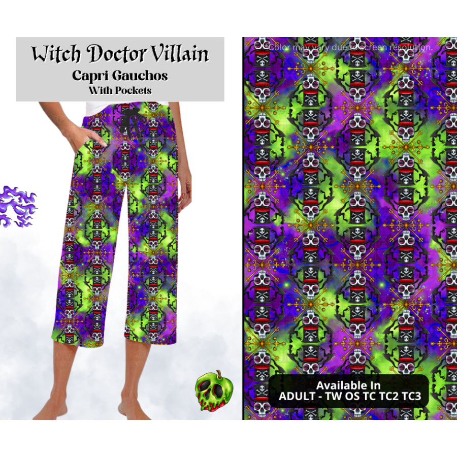 Preorder Custom Styles - Witch Doctor Villain - Closes 28 Mar - ETA mid Jul 2025 Leggings