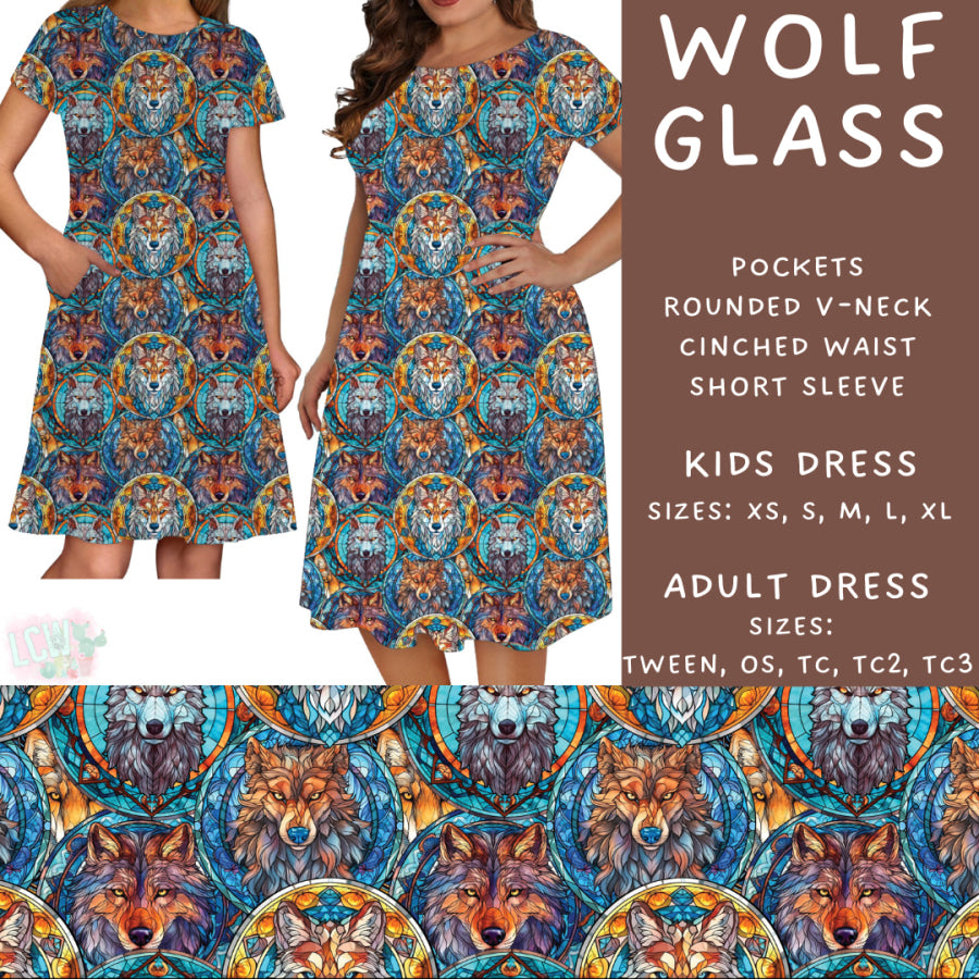 Preorder Custom Styles - Wolf Glass - Closes 5 Mar - ETA late May 2025 Leggings