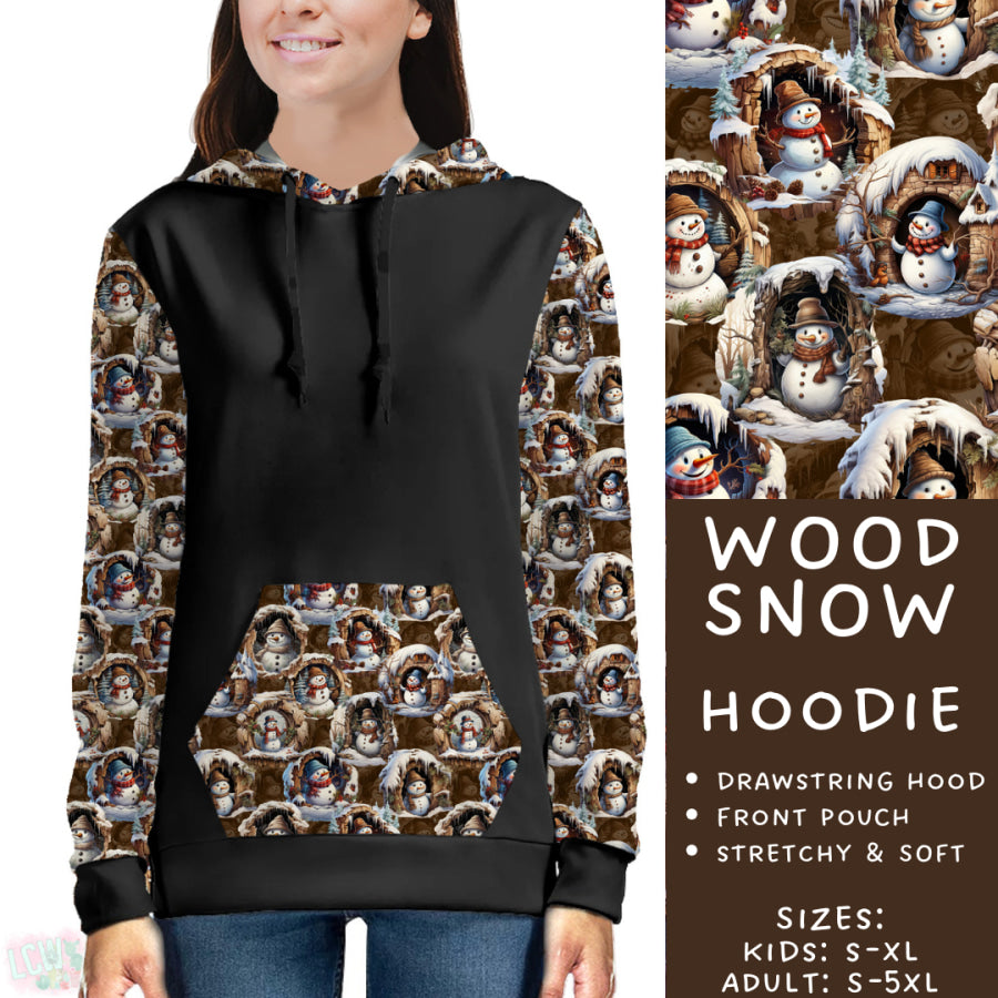 Preorder Custom Styles - Wood Snow - Closes 22 Nov - ETA early Feb 2025 Leggings