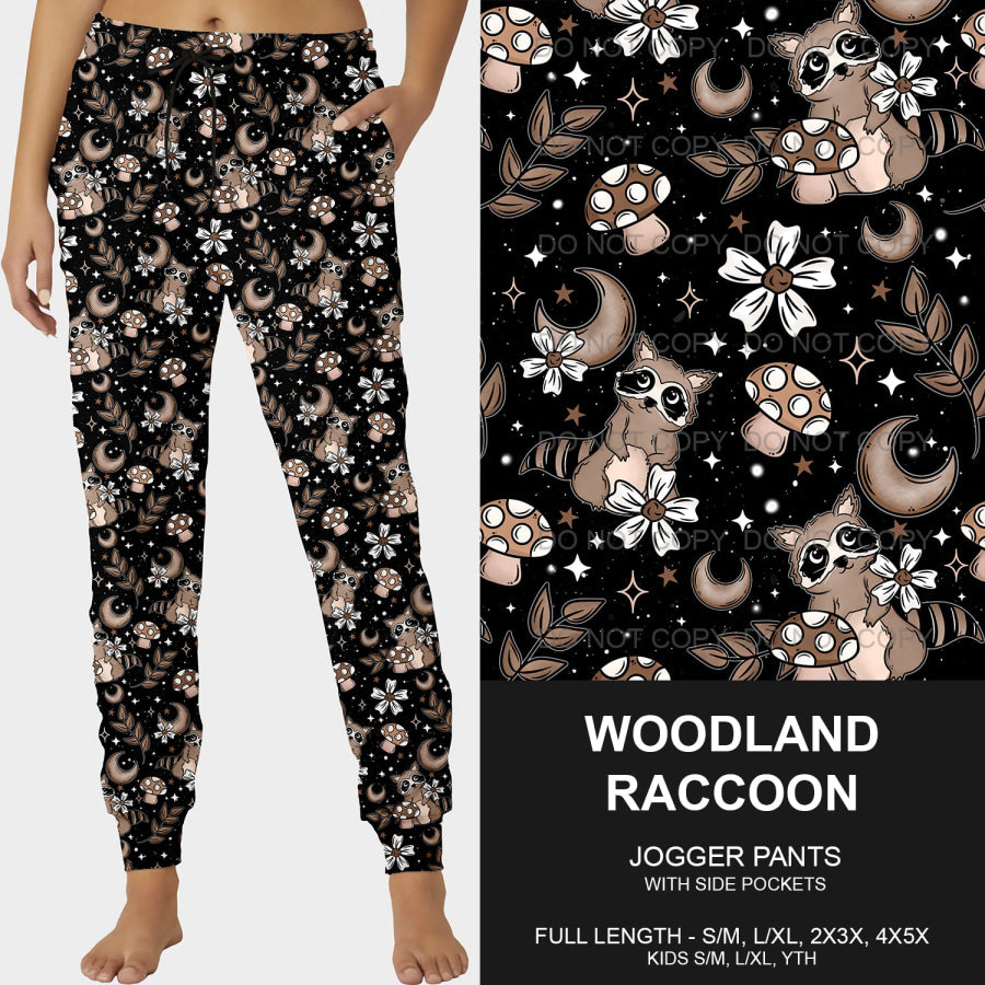 PREORDER Custom Styles - Woodland Raccoon - Closes 25 Feb - ETA late May 2025 Loungewear