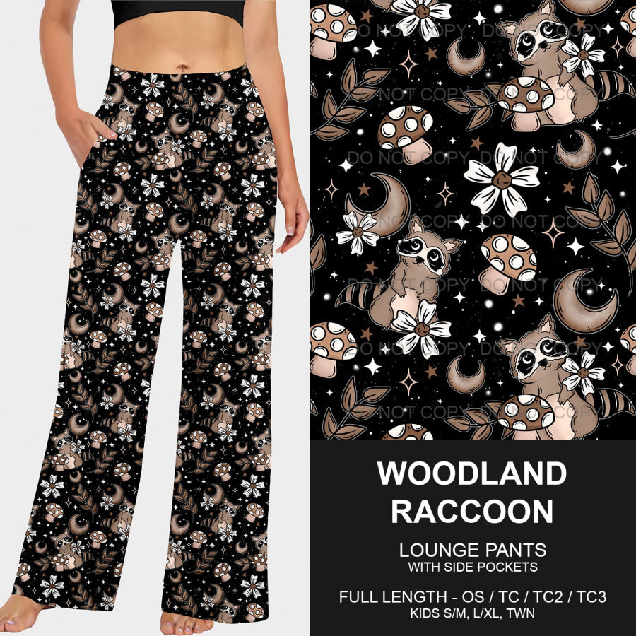 PREORDER Custom Styles - Woodland Raccoon - Closes 25 Feb - ETA late May 2025 Loungewear