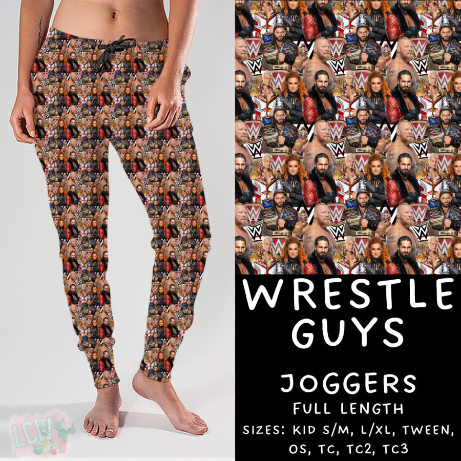 Preorder Custom Styles - Wrestle Guys - Closes 10 Mar - ETA early Jun 2025 Leggings