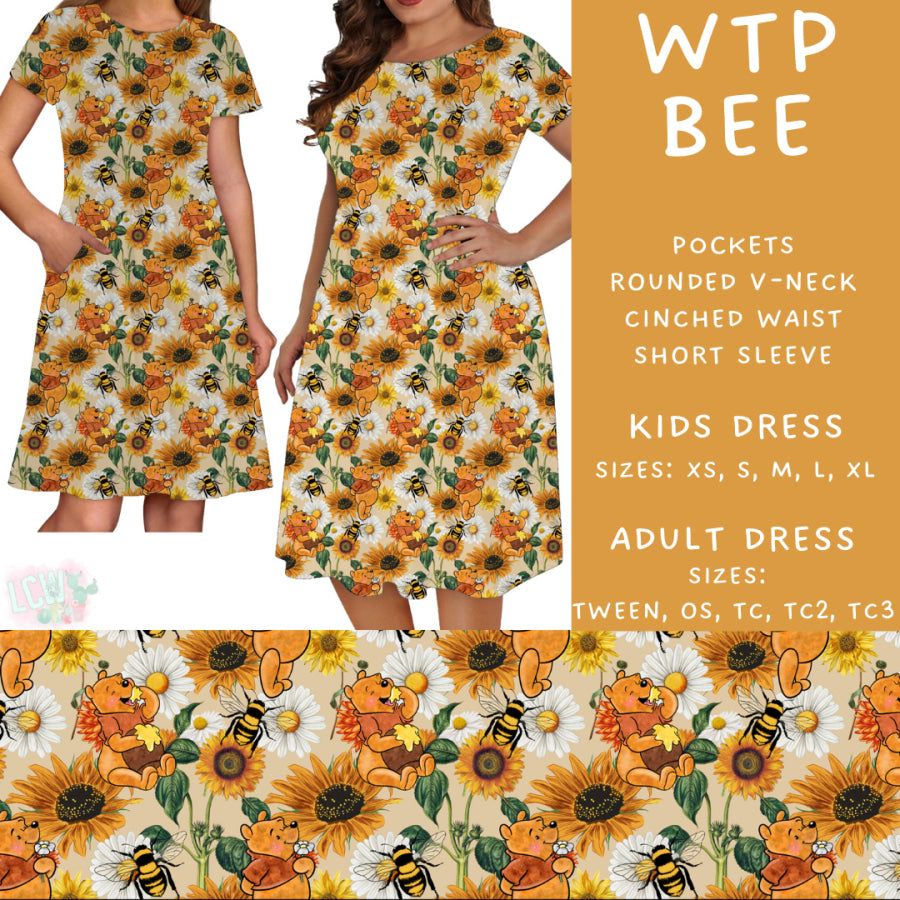 Preorder Custom Styles - WTP Bee - Closes 12 Mar - ETA early Jun 2025 Leggings