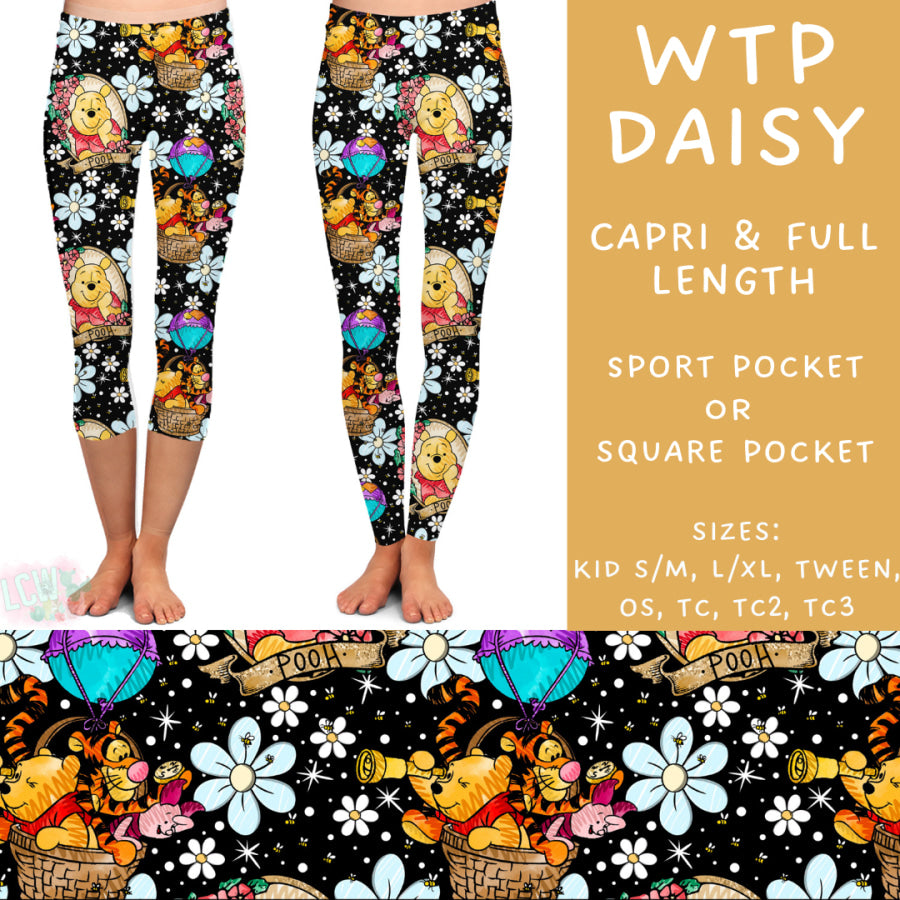 Preorder Custom Styles - WTP Daisy - Closes 12 Mar - ETA early Jun 2025 Leggings