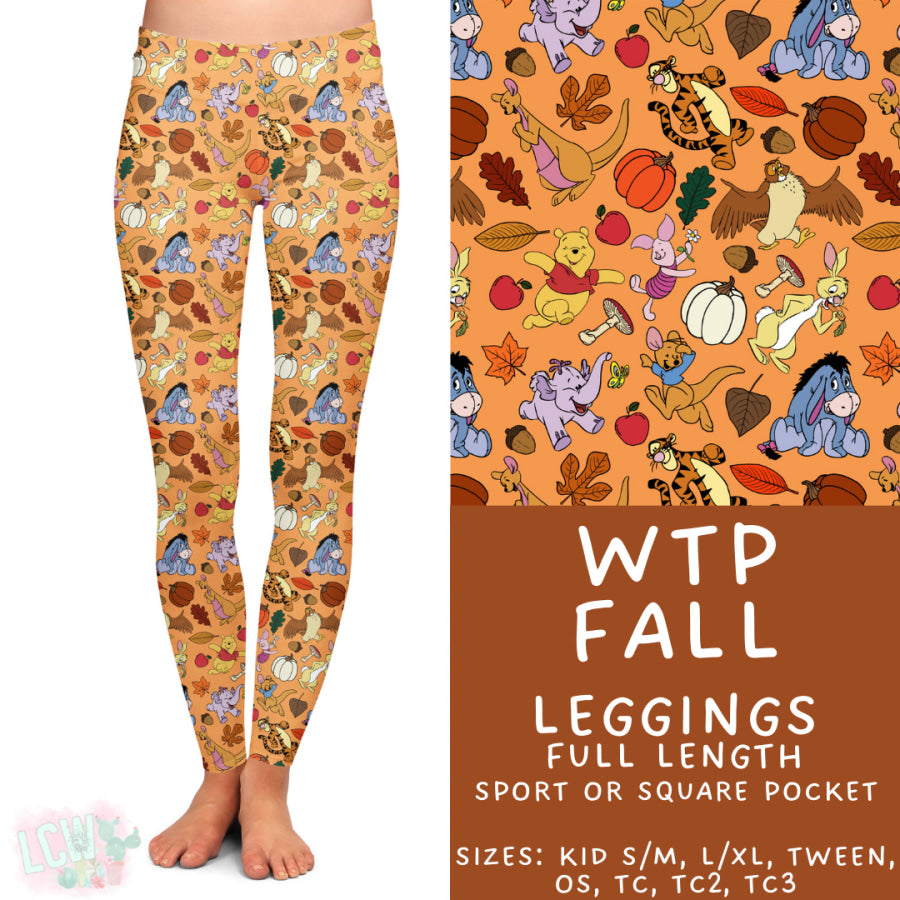 Preorder Custom Styles WTP Fall Closes 29 Aug ETA late Nov 2025 Leggings
