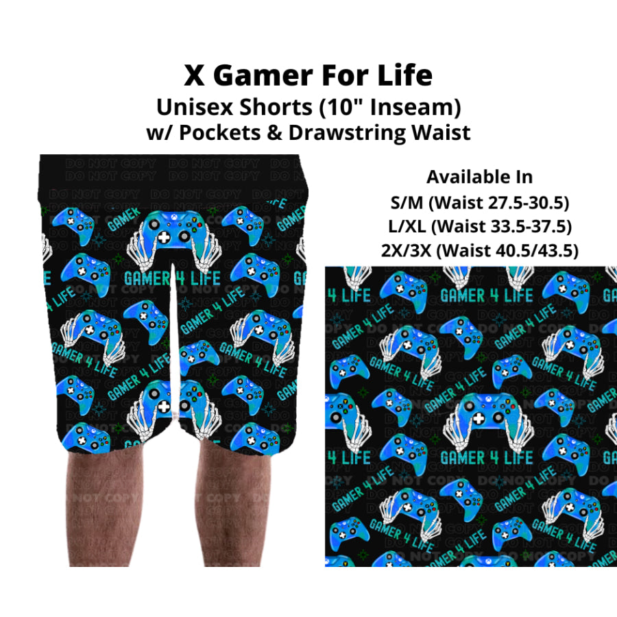 PREORDER Custom Styles - X Gamer For Life - Closes 27 Nov - ETA late Feb 2025 Leggings