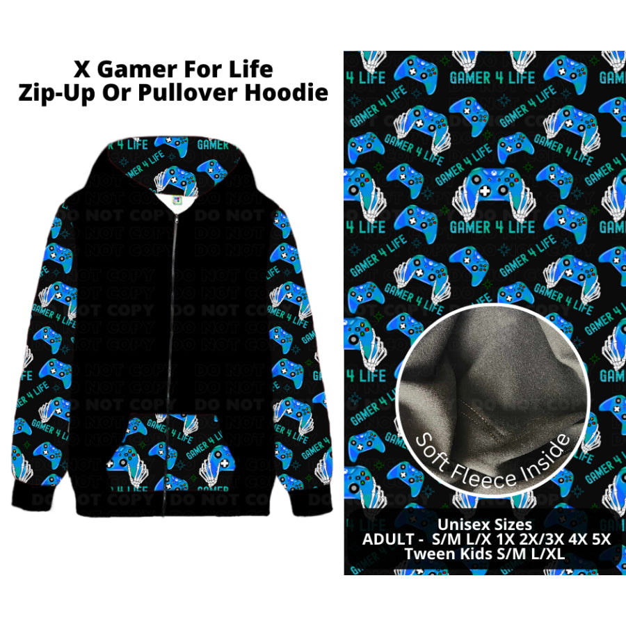 PREORDER Custom Styles - X Gamer For Life - Closes 27 Nov - ETA late Feb 2025 Leggings