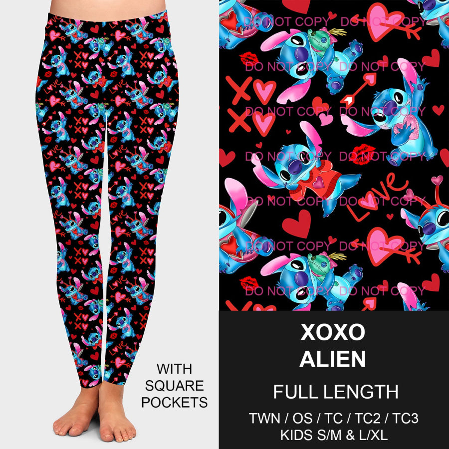 PREORDER Custom Styles - XOXO Alien - Closes 3 Dec - ETA mid Feb 2025 Loungewear