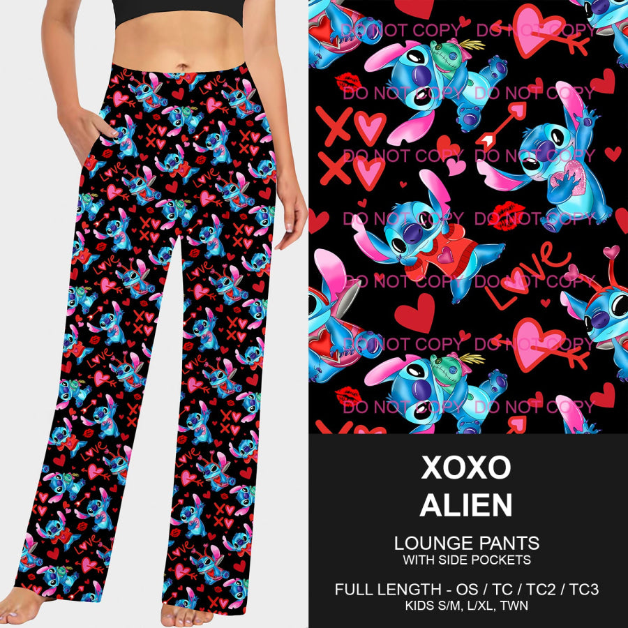 PREORDER Custom Styles - XOXO Alien - Closes 3 Dec - ETA mid Feb 2025 Loungewear