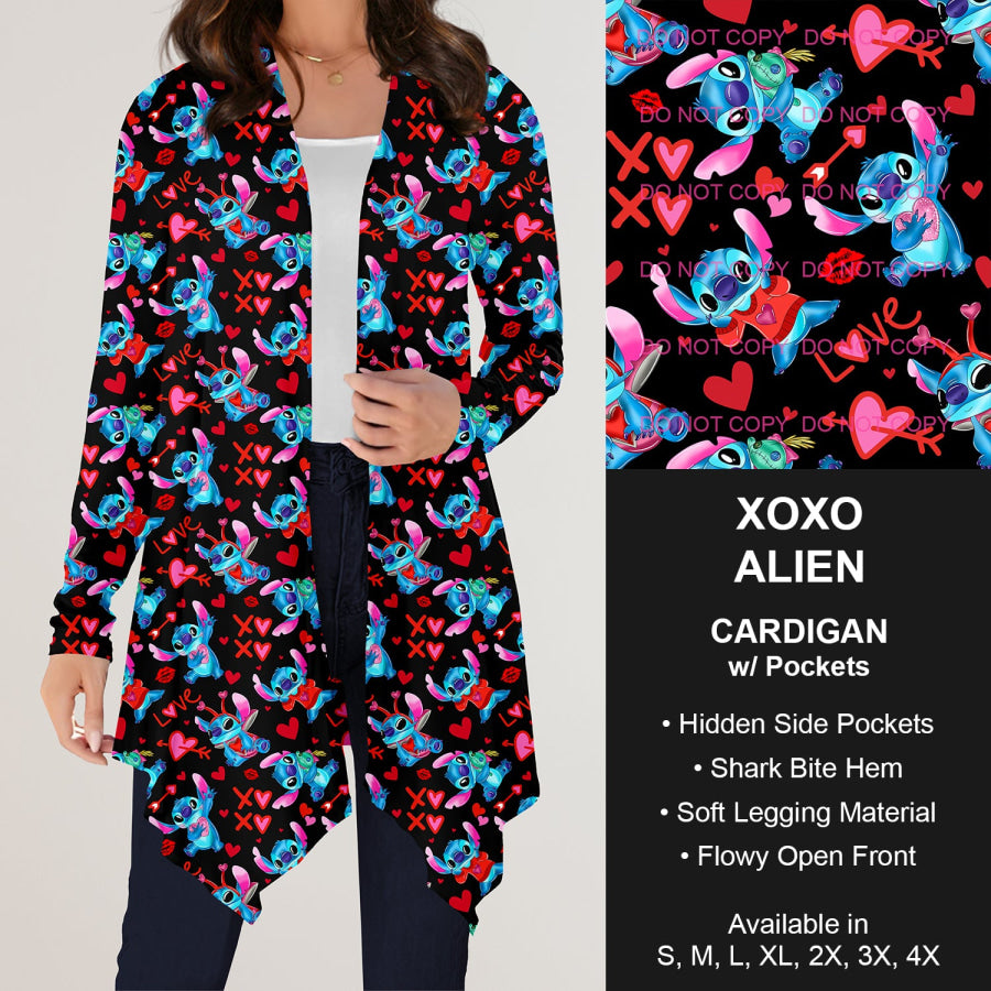 PREORDER Custom Styles - XOXO Alien - Closes 3 Dec - ETA mid Feb 2025 Loungewear