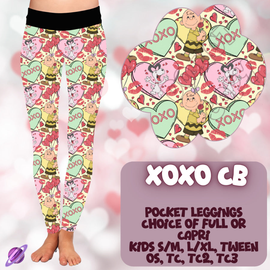 PREORDER Custom Styles - XOXO CB - Closes 2 Dec - ETA mid Feb 2025 Leggings