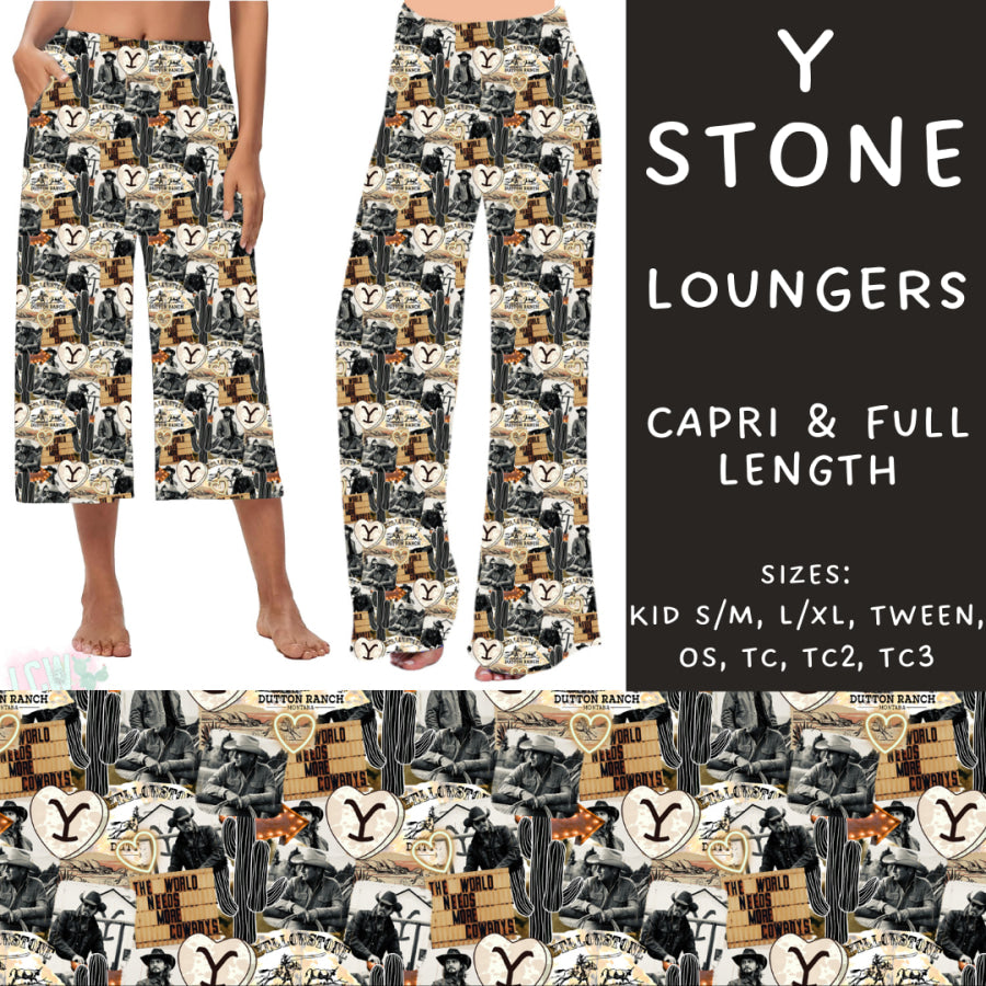 Preorder Custom Styles - Y Stone - Closes 13 Nov - ETA late Jan 2025 Leggings