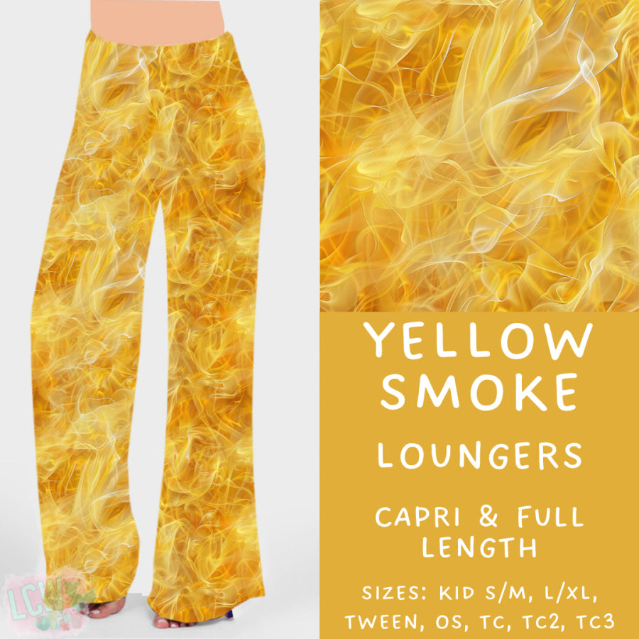 Preorder Custom Styles - Yellow Smoke - Closes 20 Feb - ETA mid May 2025 Leggings