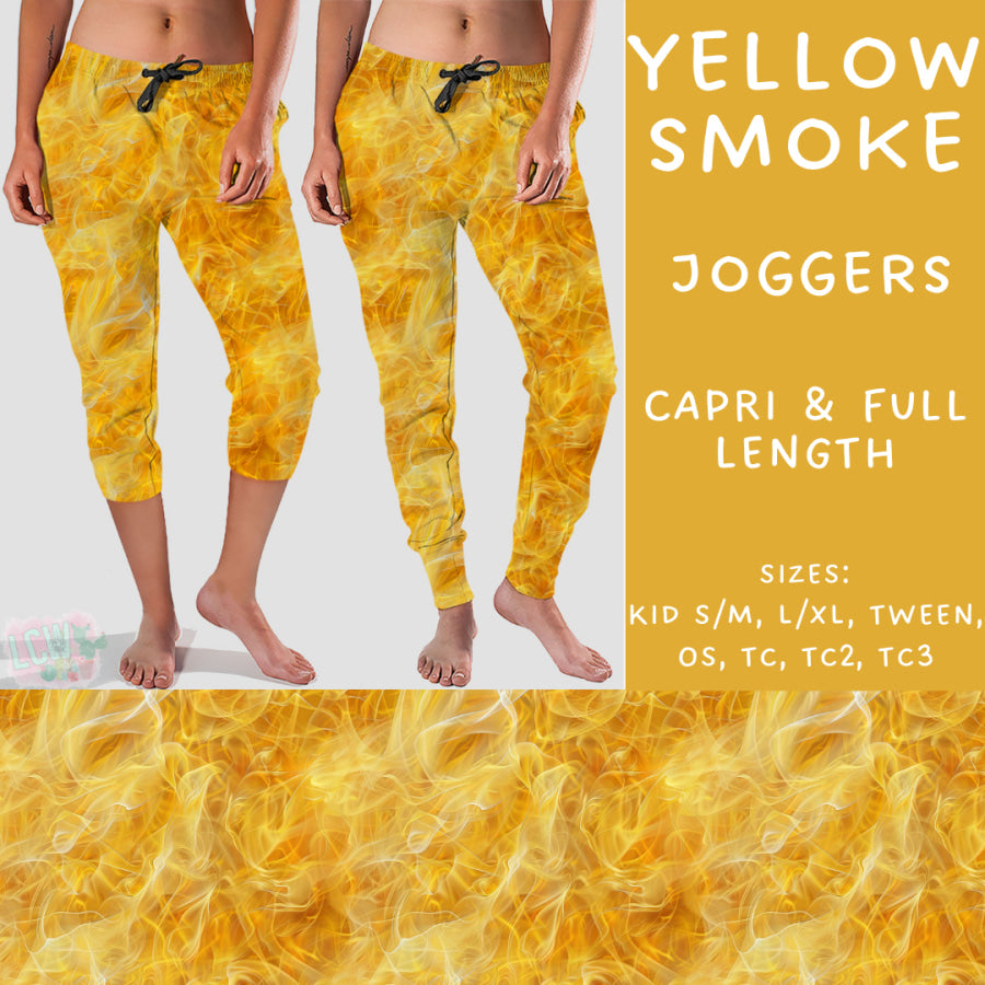 Preorder Custom Styles - Yellow Smoke - Closes 20 Feb - ETA mid May 2025 Leggings