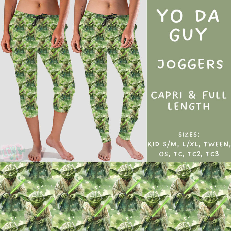 Preorder Custom Styles - Yo Da Guy - Closes 2 Dec - ETA late Feb 2025 Leggings