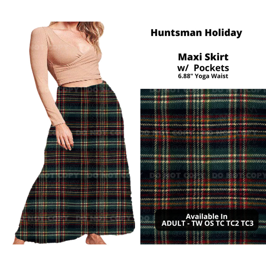 PREORDER Custom Swing and Maxi Skirts - Huntsman Holiday - Closes 30 Sep - ETA late Dec 2024 Skirts