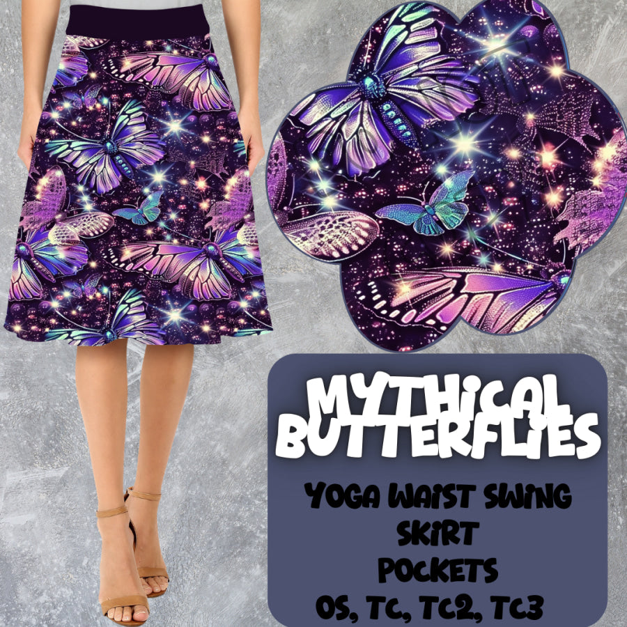 PREORDER Custom Swing Skirts - Mythical Butterflies - Closes 15 Mar - ETA early Jun 2025 Skirts