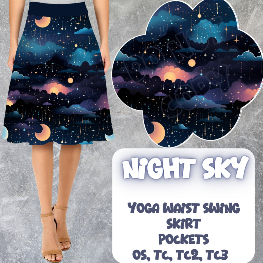 PREORDER Custom Swing Skirts - Night Sky - Closes 15 Mar - ETA early Jun 2025 Skirts