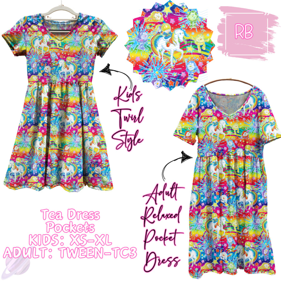 Preorder Custom Tea Dress with Pockets - RB - Closes 31 Jan - ETA early May 2025 Dresses