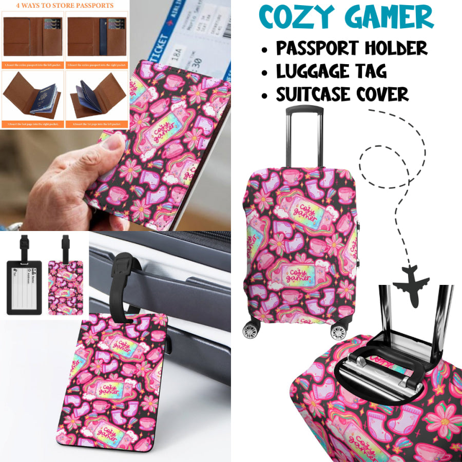 Preorder Custom Travel Accessories - Cozy Gamer - Closes 27 Mar - ETA mid Jul 2025 Travel Accessories