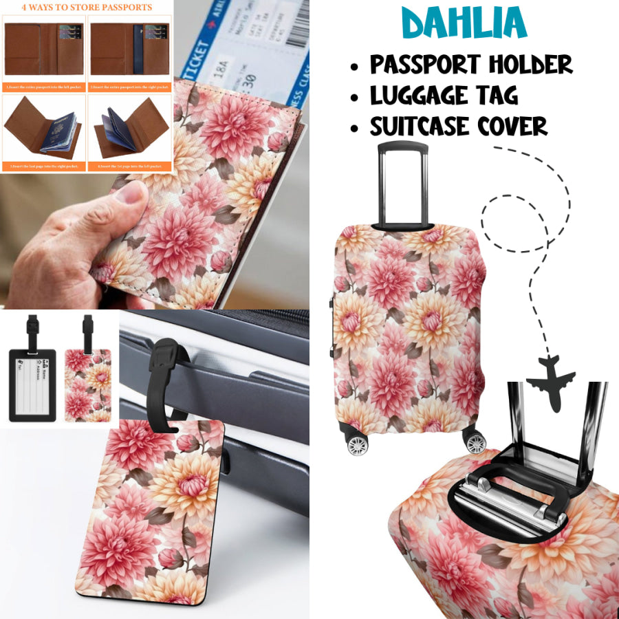 Preorder Custom Travel Accessories - Dahlia - Closes 27 Mar - ETA mid Jul 2025 Travel Accessories