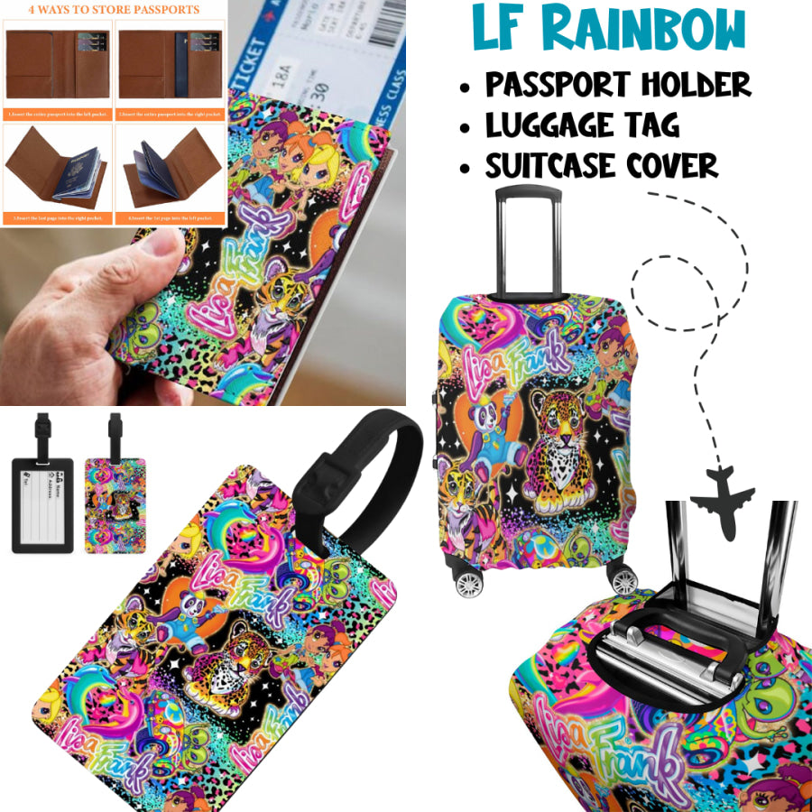 Preorder Custom Travel Accessories - LF Rainbow - Closes 27 Mar - ETA mid Jul 2025 Travel Accessories