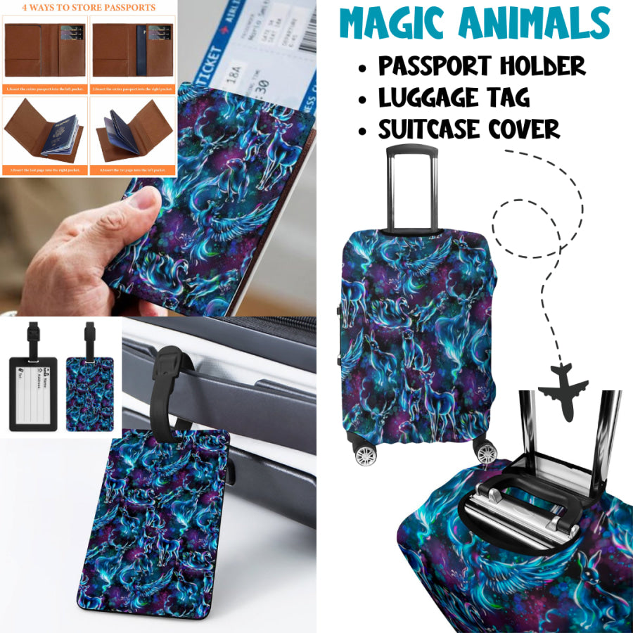 Preorder Custom Travel Accessories - Magic Animals - Closes 27 Mar - ETA mid Jul 2025 Travel Accessories