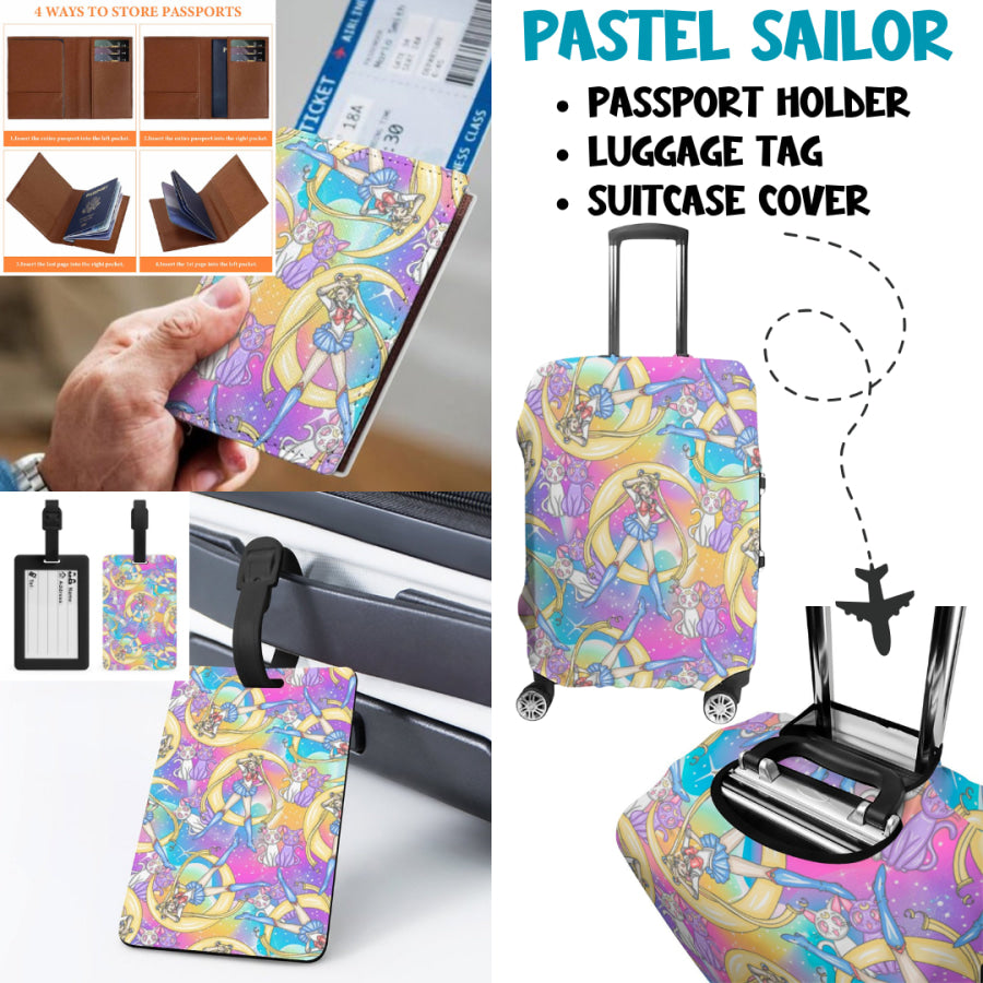 Preorder Custom Travel Accessories - Pastel Sailor - Closes 27 Mar - ETA mid Jul 2025 Travel Accessories