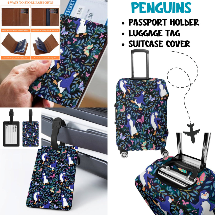 Preorder Custom Travel Accessories - Penguins - Closes 27 Mar - ETA mid Jul 2025 Travel Accessories