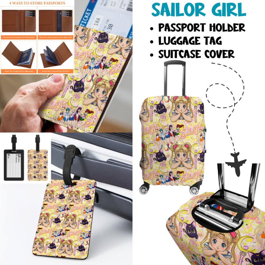 Preorder Custom Travel Accessories - Sailor Girl - Closes 27 Mar - ETA mid Jul 2025 Travel Accessories