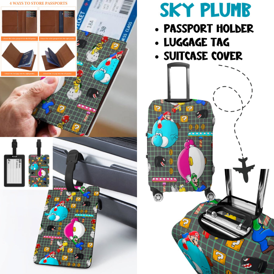 Preorder Custom Travel Accessories - Sky Plumb - Closes 27 Mar - ETA mid Jul 2025 Travel Accessories