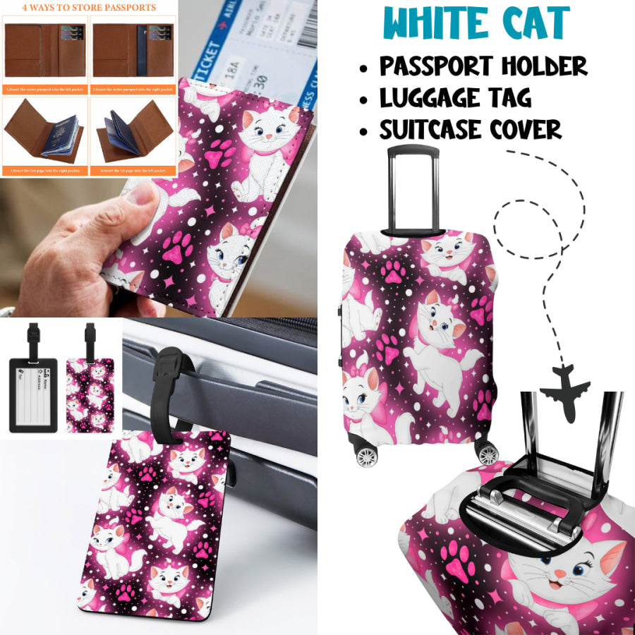 Preorder Custom Travel Accessories - White Cat - Closes 27 Mar - ETA mid Jul 2025 Travel Accessories