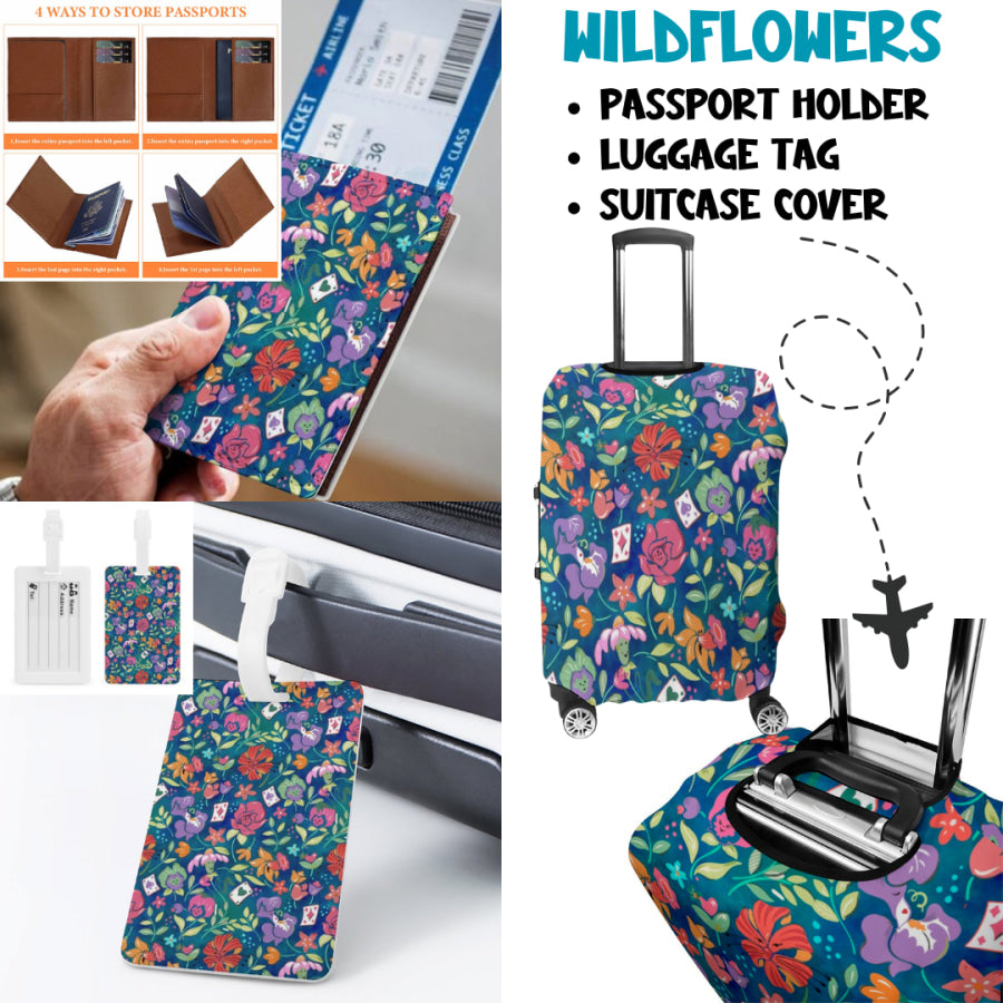 Preorder Custom Travel Accessories - Wildflowers - Closes 27 Mar - ETA mid Jul 2025 Travel Accessories