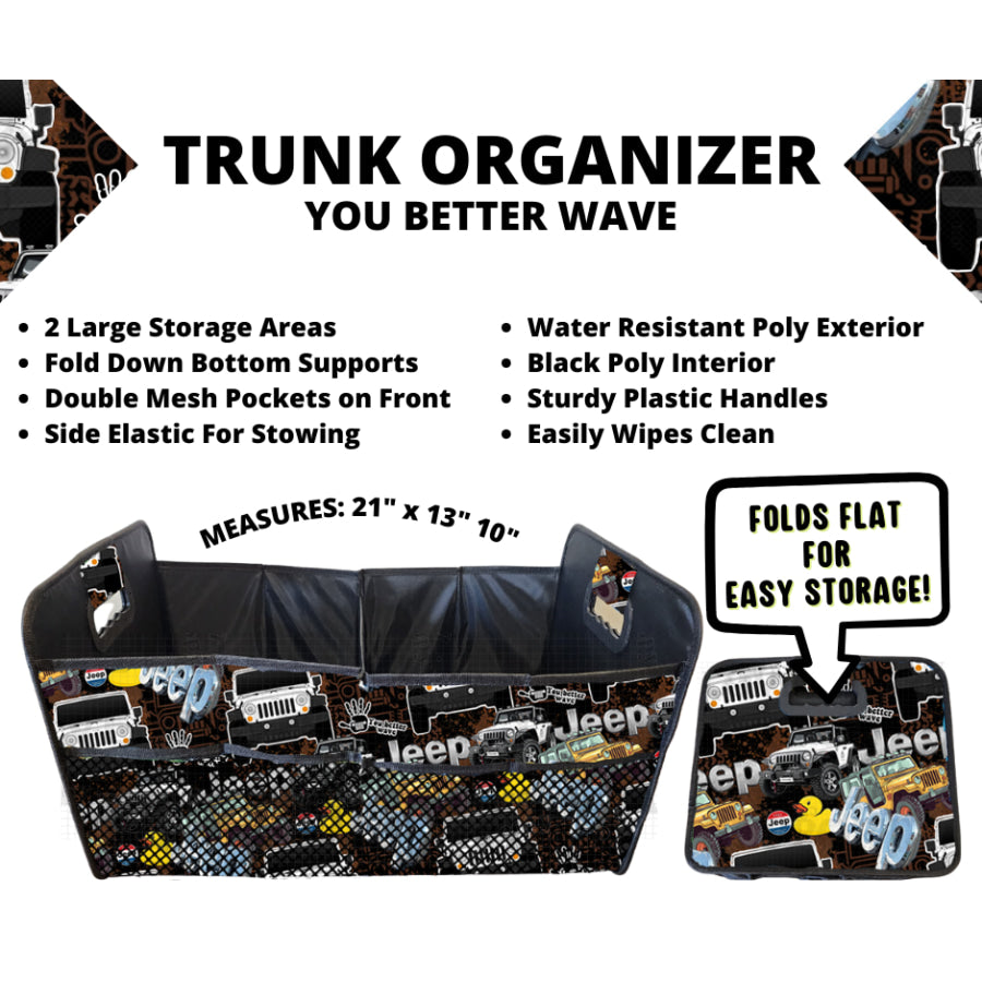 Preorder Custom Trunk Storage / Organiser - Closes 10 Mar - ETA late Jun 2025 Trunk Organiser