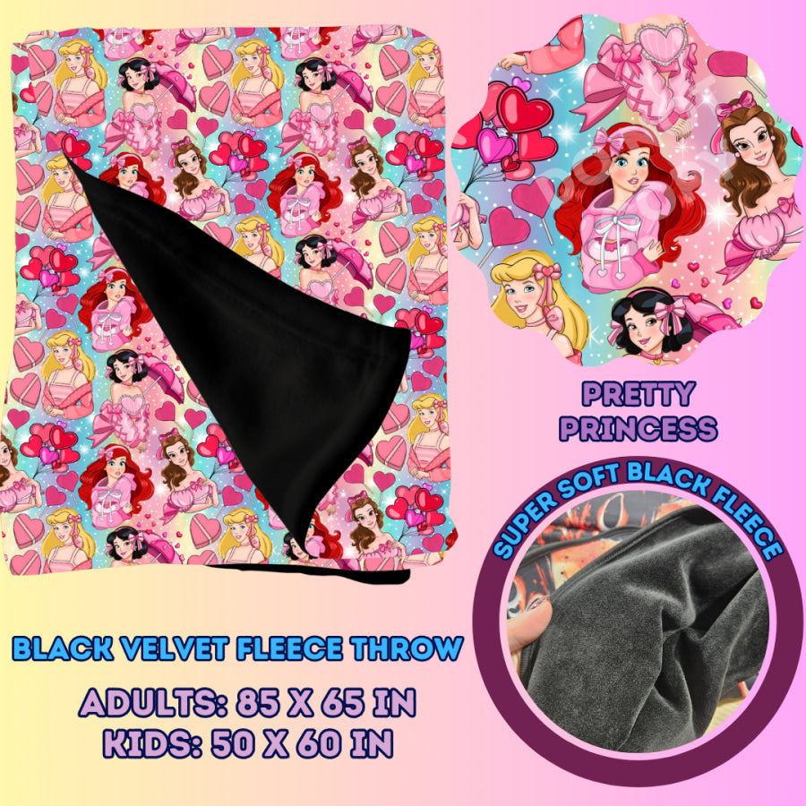 Preorder Custom Velvety Fleece Blankets - Adult Size - Closes 15 Jan - ETA early May 2025 Weighted Blanket