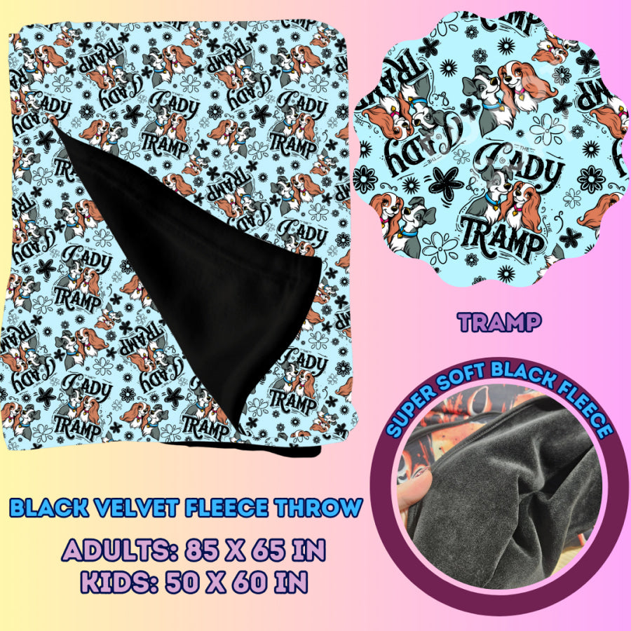 Preorder Custom Velvety Fleece Blankets - Adult Size - Closes 15 Jan - ETA early May 2025 Weighted Blanket