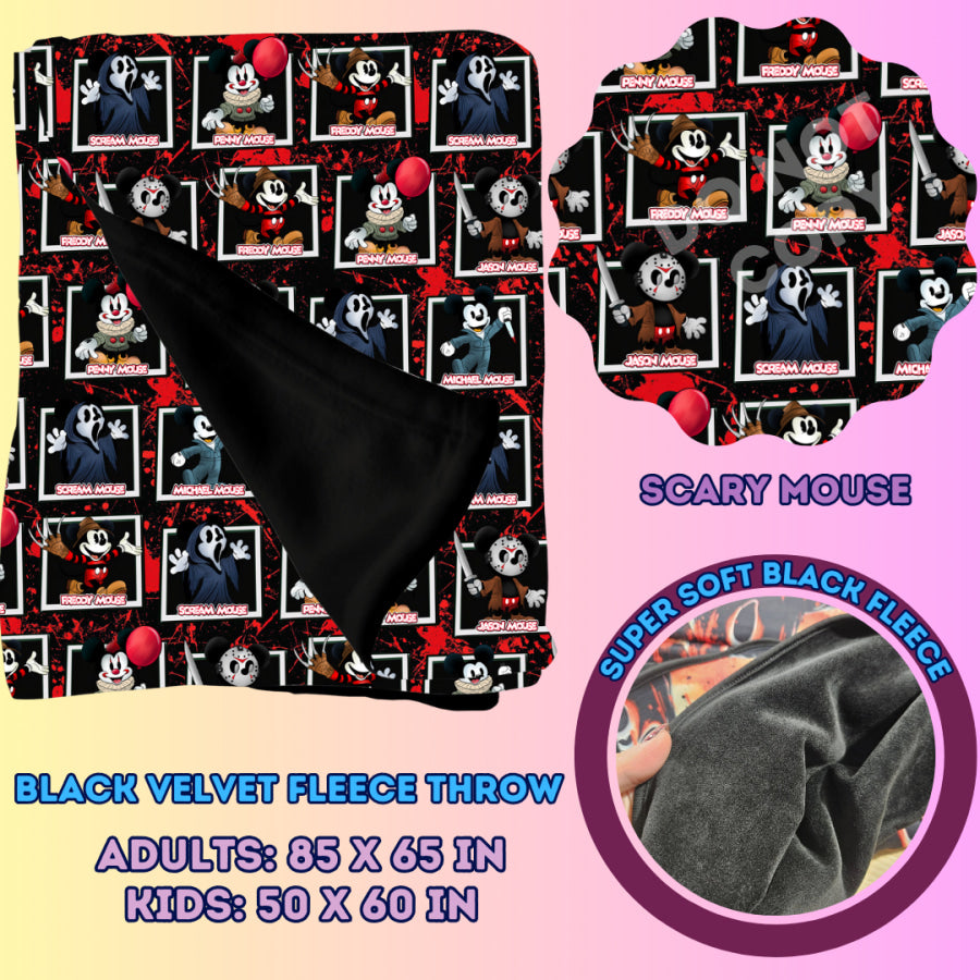 Preorder Custom Velvety Fleece Blankets - Adult Size - Closes 15 Jan - ETA early May 2025 Weighted Blanket