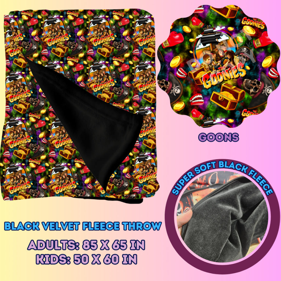 Preorder Custom Velvety Fleece Blankets - Adult Size - Closes 15 Jan - ETA early May 2025 Weighted Blanket