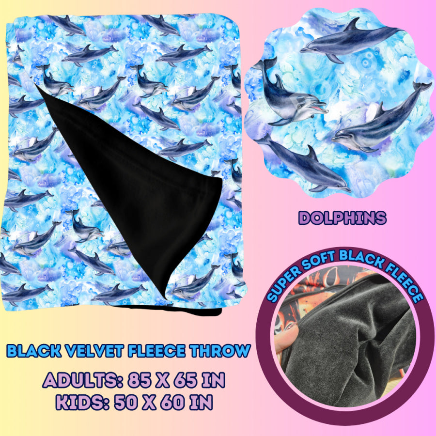 Preorder Custom Velvety Fleece Blankets - Adult Size - Closes 15 Jan - ETA early May 2025 Weighted Blanket