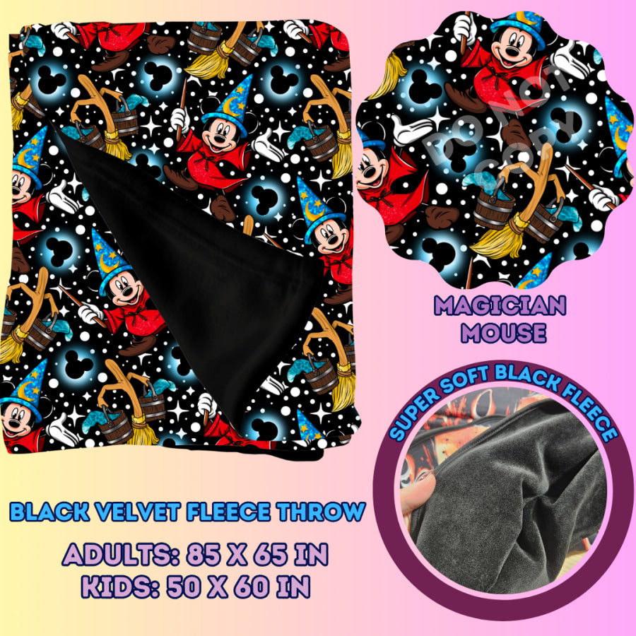 Preorder Custom Velvety Fleece Blankets - Adult Size - Closes 15 Jan - ETA early May 2025 Weighted Blanket