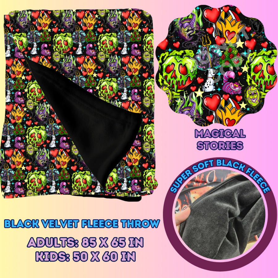 Preorder Custom Velvety Fleece Blankets - Adult Size - Closes 15 Jan - ETA early May 2025 Weighted Blanket