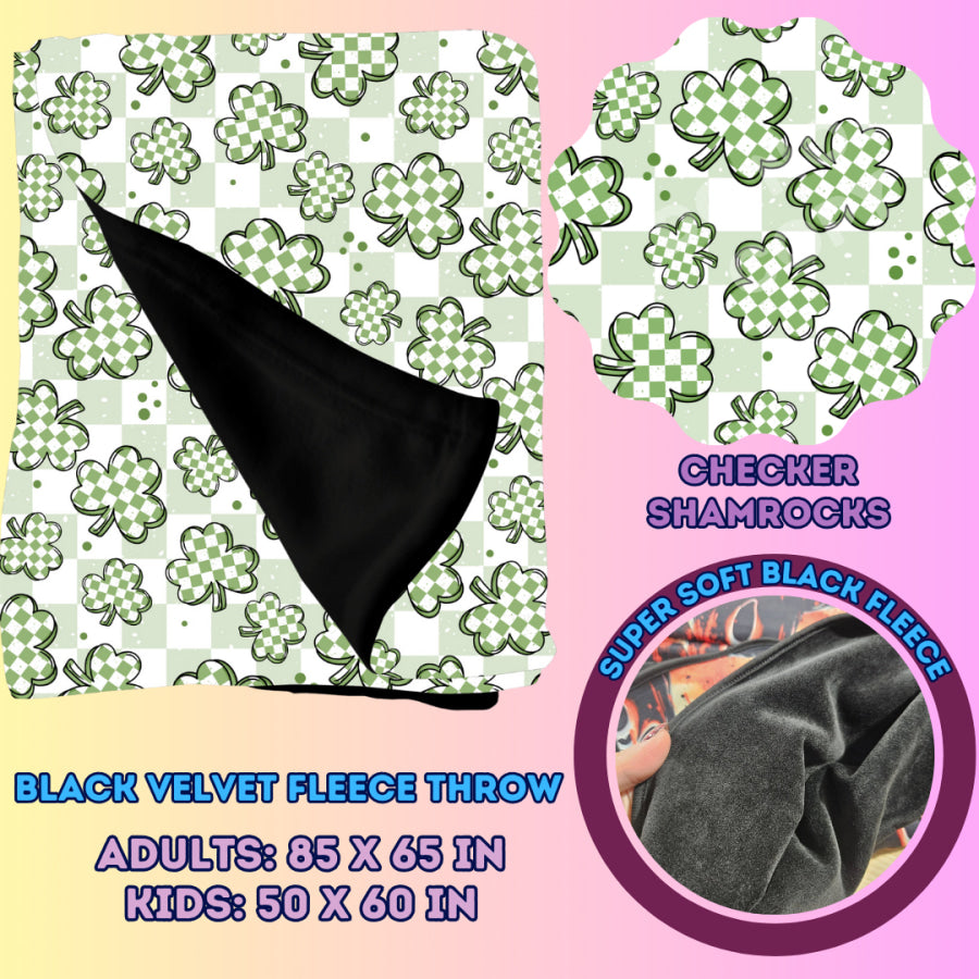 Preorder Custom Velvety Fleece Blankets - Adult Size - Closes 15 Jan - ETA early May 2025 Weighted Blanket