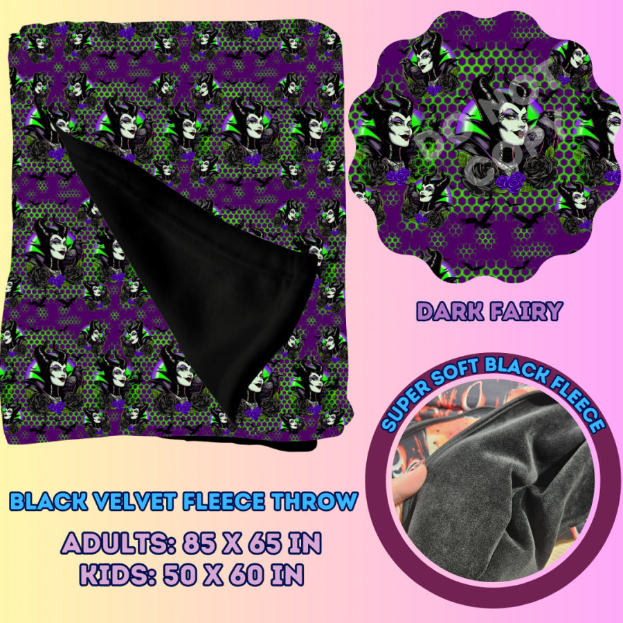 Preorder Custom Velvety Fleece Blankets - Adult Size - Closes 15 Jan - ETA early May 2025 Weighted Blanket