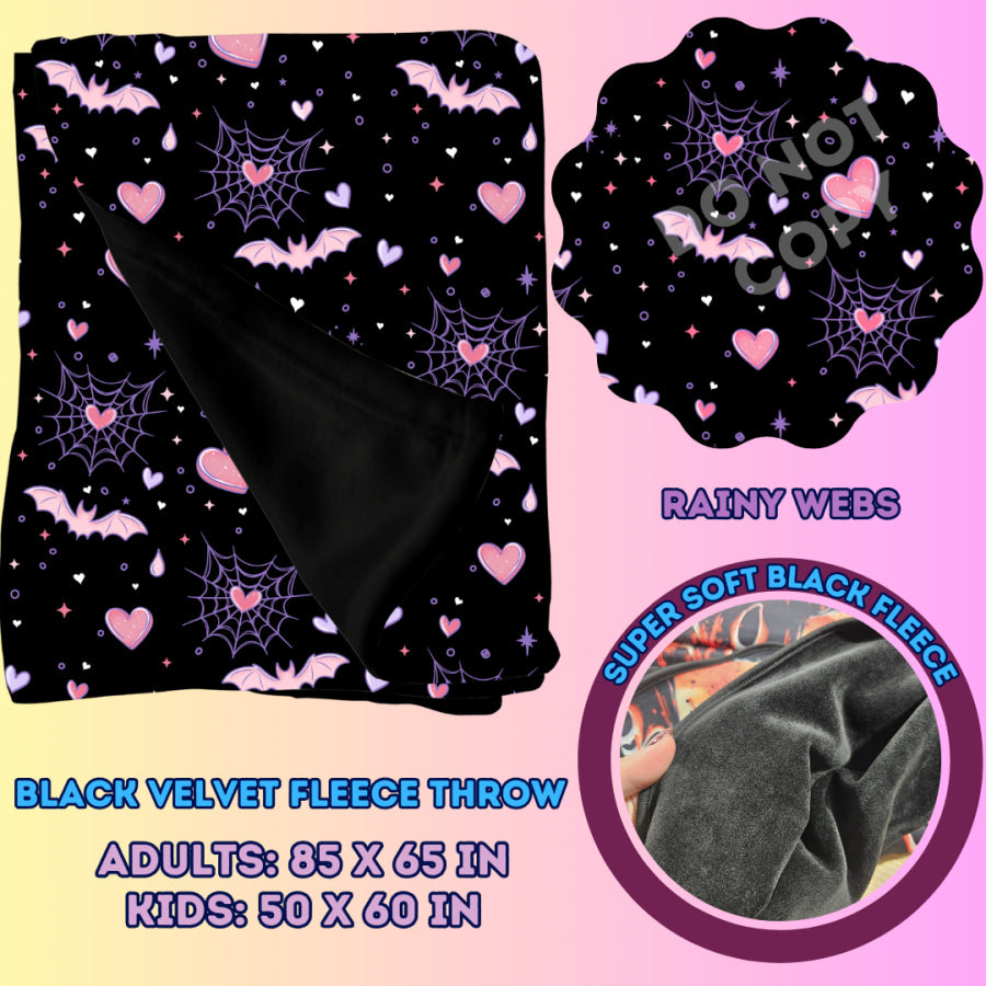 Preorder Custom Velvety Fleece Blankets - Adult Size - Closes 15 Jan - ETA early May 2025 Weighted Blanket