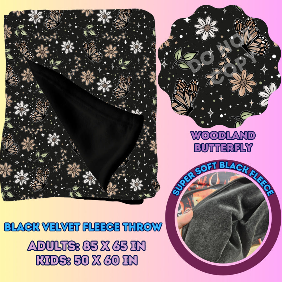 Preorder Custom Velvety Fleece Blankets - Adult Size - Closes 15 Jan - ETA early May 2025 Weighted Blanket