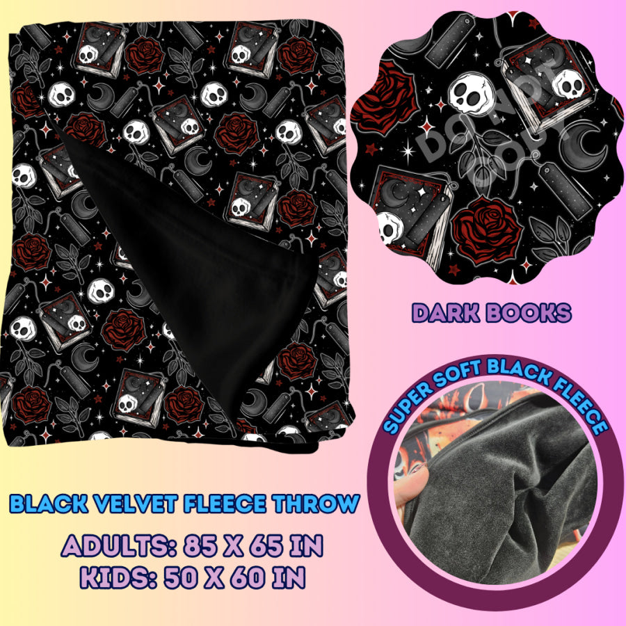 Preorder Custom Velvety Fleece Blankets - Adult Size - Closes 15 Jan - ETA early May 2025 Weighted Blanket