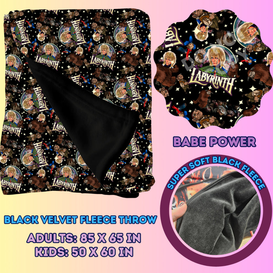 Preorder Custom Velvety Fleece Blankets - Adult Size - Closes 15 Jan - ETA early May 2025 Weighted Blanket